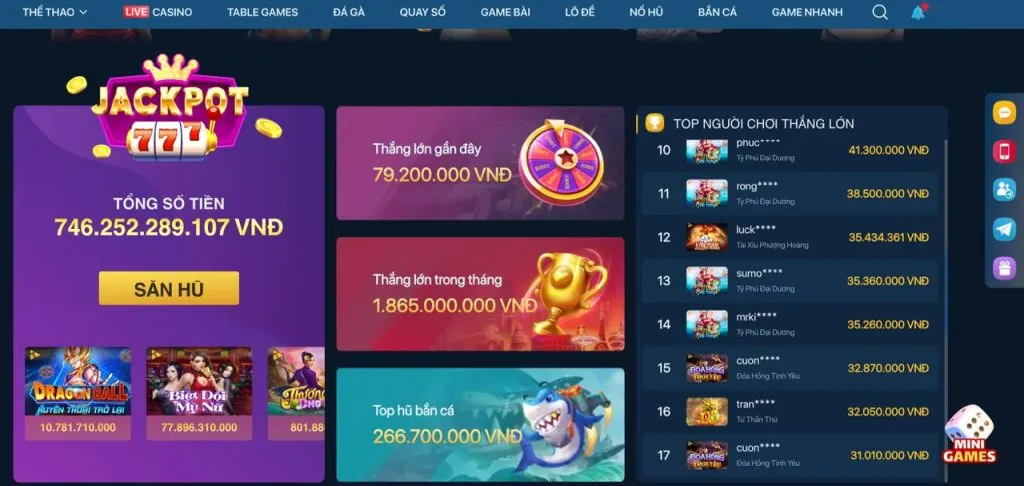 Ưu đãi nạp tiền 888k Win